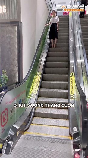 Hướng dẫn cách đi thang cuốn đúng cách #thang cuon #huongdandithangcuon #thangmaypacific