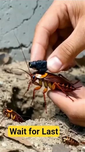 POV: A Cockroach Camera Goes Inside the Colony 🪳 | What Happens Next? #shorts