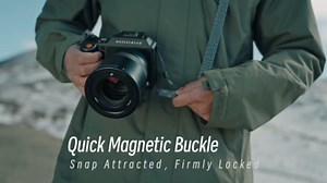 jusmo FALCAM Maglink Quick Magnetic Buckle Camera Shoulder Strap, Camera Neck Straps for Photographers, Quick Release Camera Sling Strap for DSLR or Mirrorless Camera-Pro