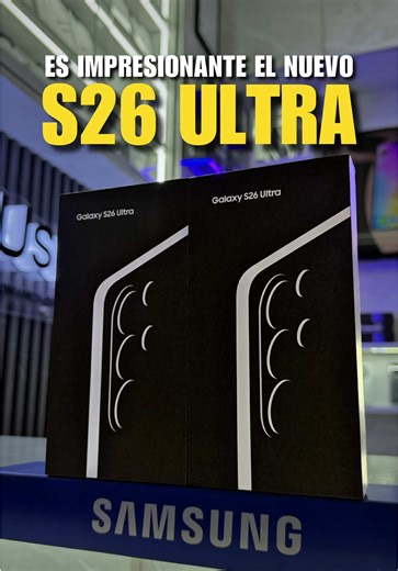 🔥 YA LLEGÓ EL NUEVO S26 ULTRA 512GB 🔥 El más potente, el más elegante y el más completo 📱✨ Pantalla brutal, cámara PRO y rendimiento que vuela 🚀 💎 Ideal para fotos, gaming y contenido ⚡ Rápido, fluido y con full almacenamiento 📸 Calidad de otro nivel 🚚 Hacemos envíos a todo el Perú 📲 WhatsApp: 933-730-794 #Samsung #S26Ultra #CelularesPerú #Tecnología #Usotec