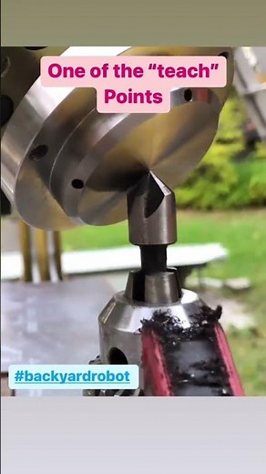 TCP calibration setup for industrial robot. #industrialrobots #abb #robot