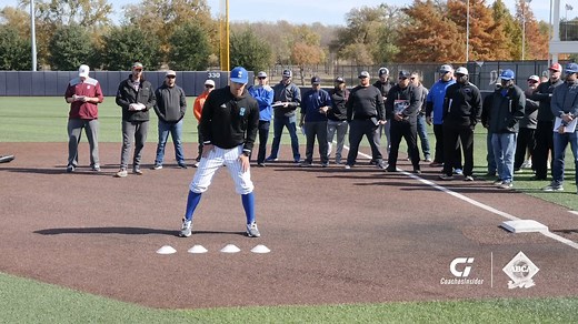 84K views · 1K reactions | “Left, right, left, turn to start!” Looking for a new perspective on first base leads? Check out what Coach Seth LaRue with Goisland has to say! They have their runners start 9 feet off the base every time. Get more videos like this here https://bit.ly/30mHXKM | Baseball Coaches Insider | Facebook