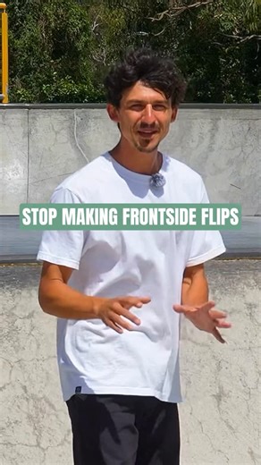 World’s #1 Skateboard Coaching Platform on Instagram: "Front Side Flips Can Be Easy"