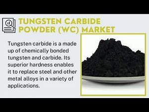 Tungsten Carbide Powder (WC) Market | Industry Data Analytics