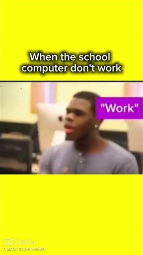 The computer isn’t working OOF