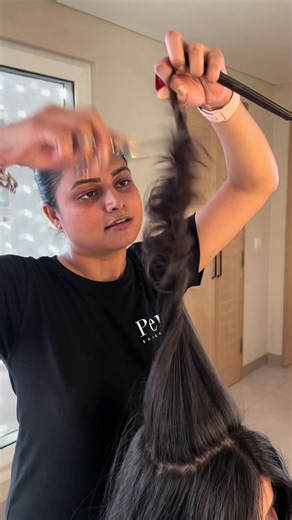 Layer Cut Hairstyle for Girls at Home | Long Haircut Tutorial