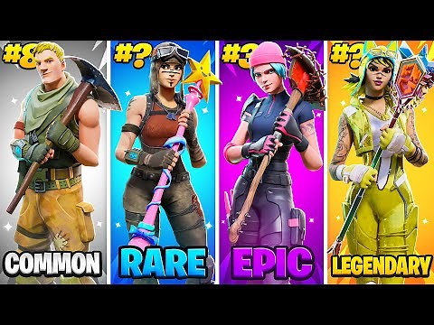 Best *COMBO* From Each Rarity (Fortnite)