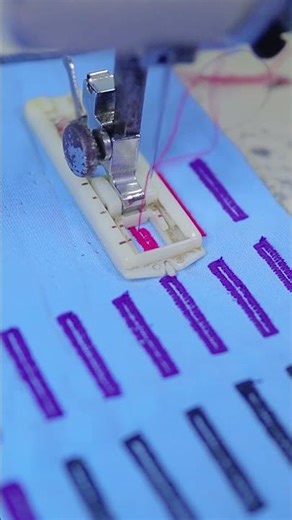 Sewing Buttonhole with Classic Sewing Machine #classicsewing #buttonhole