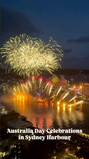 Australia Day Celebrations 2026 in Sydney. #australia #australiaday #sydney