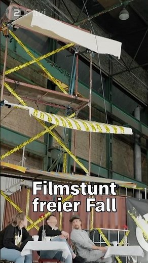 🚀 Kann diese Puppe den Sturz überleben? Filmstunt mit Freiem Fall 🤕 | Checkpoint ZDF