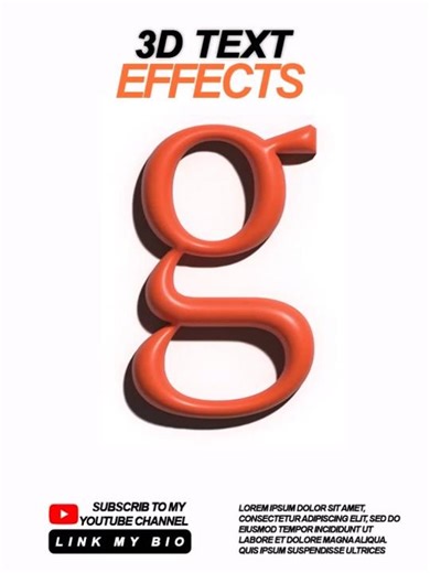 Adobe Illustrator Tips to Create This 3D Bubble Text Effects