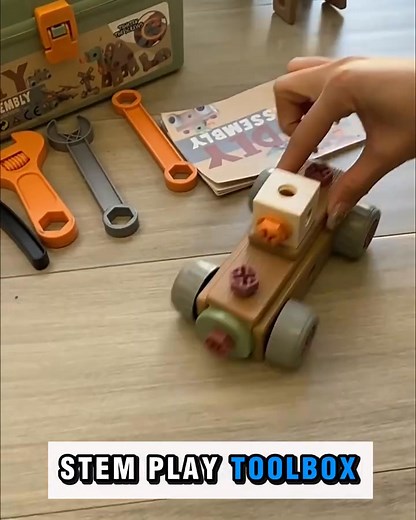 ‍ Best dad moment unlocked. I picked up the Ultimate STEM Play Toolbox for my son — and now he wakes up excited, builds before breakfast, and our whole house feels calmer. Even my wife said, “Finally, a toy that actually teaches something!”  With 190+ real building pieces and a kid-safe drill, he’s learning by doing… not staring at screens. 易 Boosts focus & problem-solving 爐 Improves fine motor skills  Encourages creative, independent play | JollyBeanss | Facebook