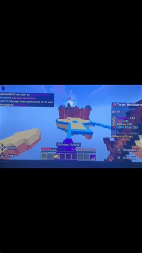 Minecraft bed wars clips
