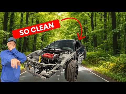 “I Built the Cleanest Mitsubishi Eclipse Engine Bay?”