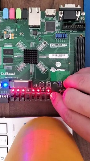 ZedBoard Zynq-7000 Switch Controlled LED