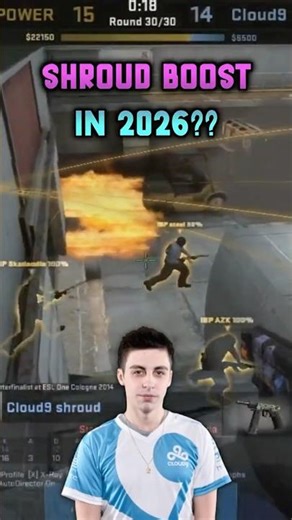 Using SHROUD’S 2014 BOOST in 2026 😭 (de_cache)