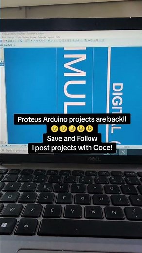 Proteus 8 Arduino #arduino #shorts #stem #students