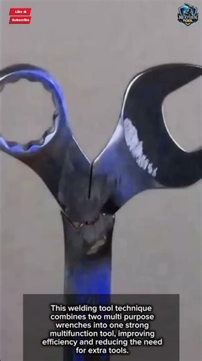 Welding tool technique combining 2 multi purpose wrenches#tool