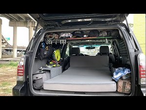 SUV Camping Conversion | Minimalist Stealth Setup [4Runner Overlanding]