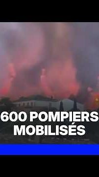 Wildfire in the Var: 200 hectares and ten homes ravaged by flames