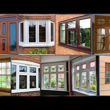 Best Window Designs For House | Modern Glass Window Design With Wood