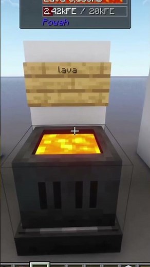 HOW THE MAGMATOR WORKS IN MINECRAFT WITH THE POWAH MOD