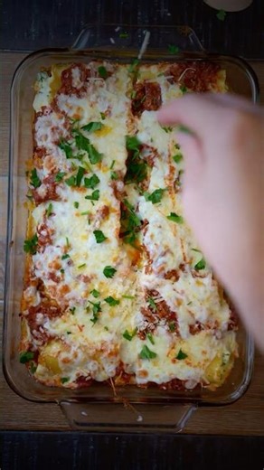 Watch these irresistible Lasagna Roll Ups come to life #shorts