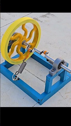 infinite Energy Generator from Spring Mechanism