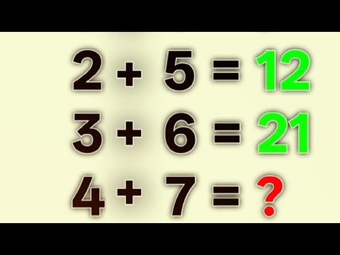 Math Intelligent Question ❓ 😱 || IQ Test ||