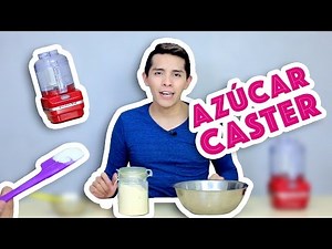CÓMO HACER AZÚCAR CASTER | VELATRONIC