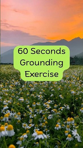 1-Minute Guided Grounding Exercise #education #calm #meditation #peace