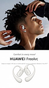 🎧 HUAWEI FreeArc : Son immersif, confort ultime ! ✅ Réduction de bruit, autonomie longue durée, design ergonomique. | Huawei Mobile
