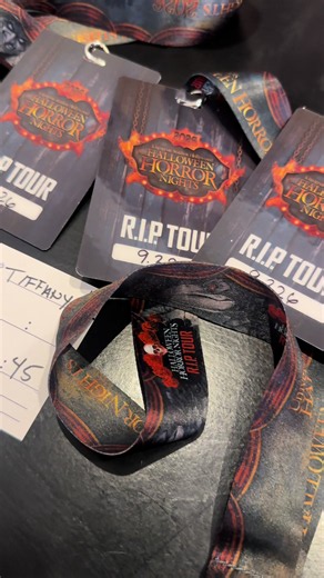 RIP tour @Universal Studios Hollywood for @Halloween Horror Nights be a must at least once during the season! I highly suggest booking this experience for your next HHN visit Request @Tiffany Mc. !! She made our experience so easy, efficient and smooth! Cost per ticket was $459 flat. Prices do go up. What it comes with Admission to the event Personal tour guide Valet parking ($60 value) Unlimited express VIP dining RIP bar areas Complimentary water Check in is 30min prior to start time. #hallowe