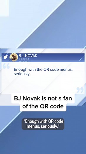 Although we here at the #todayshow love #qrcodes, #bjnovak explains why he can’t get behind that helpful little square. #3rdhourtoday