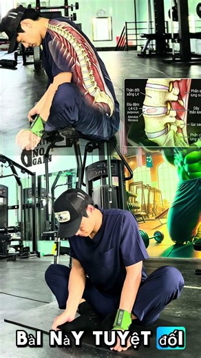 Giảm đau lưng dưới số 1 trong các bài VLTL
