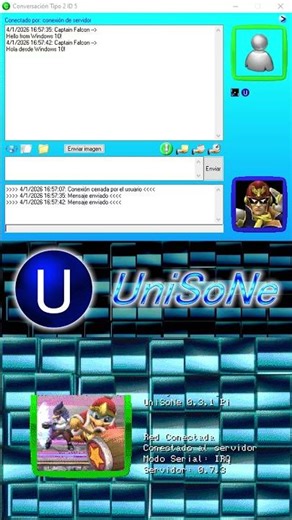 Sending messages between Windows and MS-DOS! #Shorts