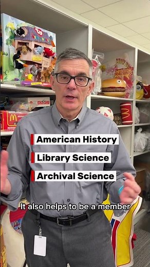 Do You Want to be a McDonald's Archivist?