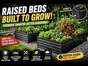 DIY How to Assemble Garvee Raised Garden Beds | Assembly and Review: Is This 2-Pack Worth It?