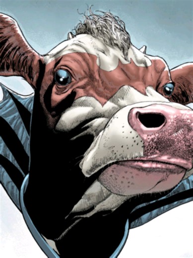 Bat-Cow Origin #batcow #batmanthebraveandthebold #damianwaynerobin | batcow