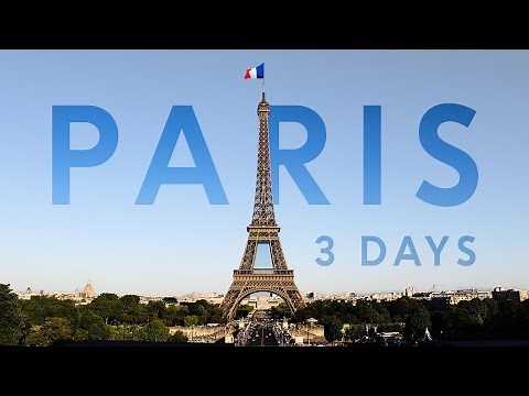 ITINERARY FOR 3 DAYS IN PARIS 🗼 Best Things To Do in Paris