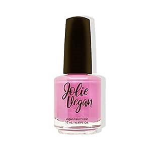 Amazon.com : Jolie Vegan Nail Polish - PETA Certified, Non-Toxic Formula, 11-Free, 0.5 Fl. Oz. (15 mL) (Feeling Fabulous) : Beauty & Personal Care