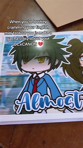 Creating a Gacha Story for English Mini Task