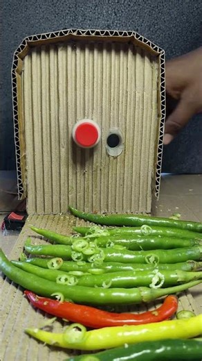 मिर्च कटर मशीन 🌶️, देसी जुगाड मिर्ची कटिंग करने वाला, डीसी मोटर से बनाया • Dc Motor New Project