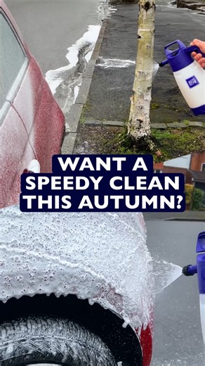 Hands up if you want a thorough car clean but feel like you don’t have time? 🙋‍♂️ We’ve got you! All you need are these three simple steps: 🧼 Polar Blast: for an agitation free, pre-wash 🫧 Polar Wash: for a deep, foamy clean 🔒 Polar Seal: to lock in shine and protection No pressure washer to apply them? No problem. Just add the Polar Foam Sprayer to your basket too and you’re good to go. | Autoglym