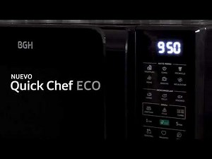 Nuevo microondas BGH Quick Chef ECO negro