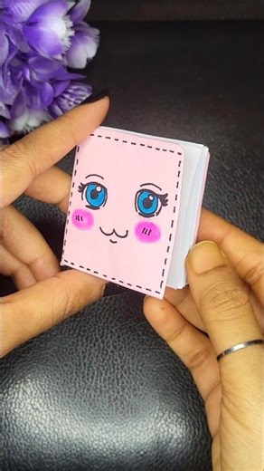 Super Cute Diary📔🎀/Paper Diary/No glue #shorts #diy