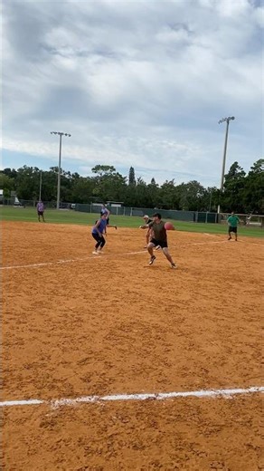 Kickball nice play 1716 #kickball #sports #league #kick #espn #catch