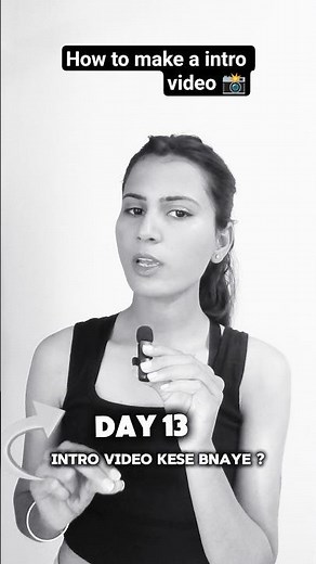 How to make an intro video 📸 #introduction #modellife #intro #shortsfeed