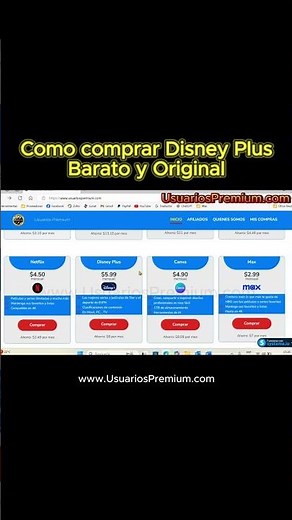 Como comprar disney plus mas barato | Usuarios Premium