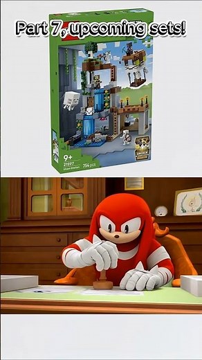 Part 7 special, Knuckles approves upcoming Lego sets. #funny #trending #lego #sonic #minecraft #fyp